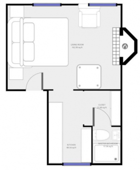Traditional Studio Apartment in Fitzrovia near Oxford Street